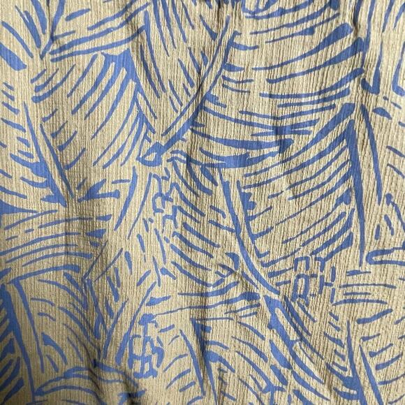 PrAna Ecotropics Dress Women's Sz L‎ Ecotropics Cabana Straw Drawstring Blouson - Picture 4 of 11